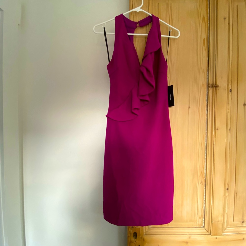 Sexy fuchsia dress